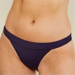 Andie Swim The Banded Cheeky Bottom Navy Large